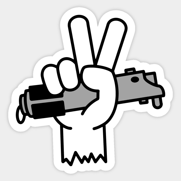 Make Star Peace Sticker by blairjcampbell